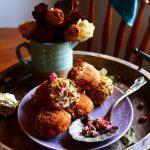 Pistachio Rose Madeleines