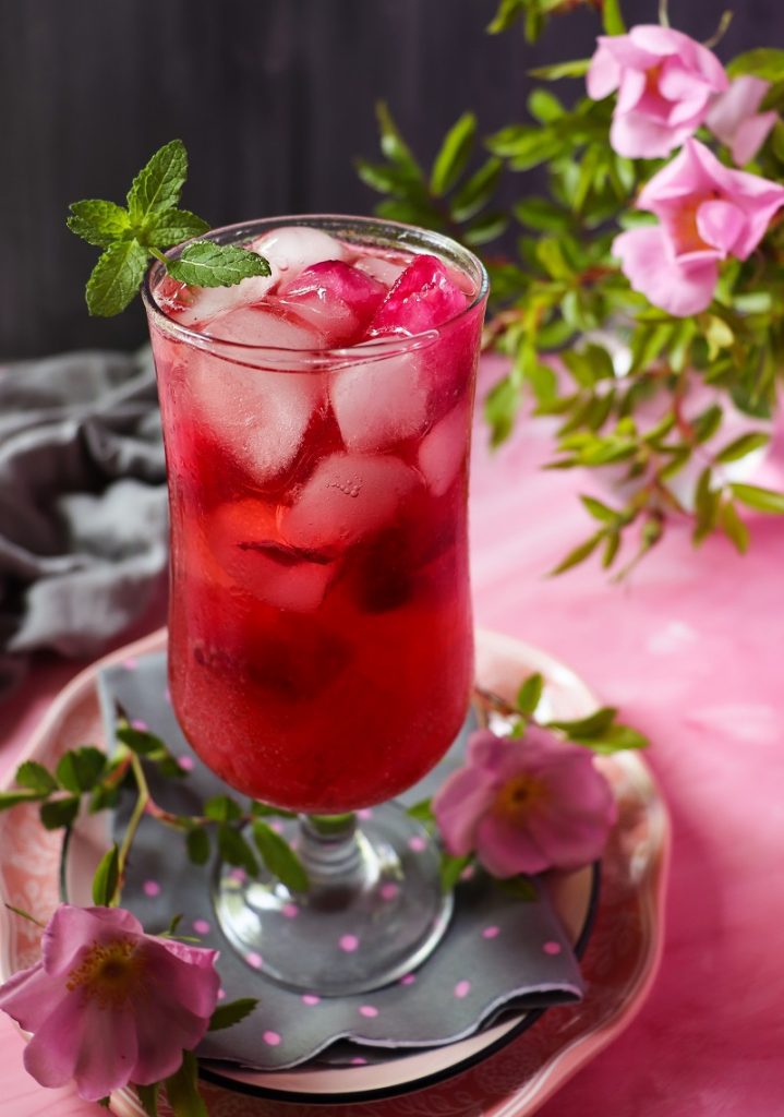 Rose Infused Apple Cider