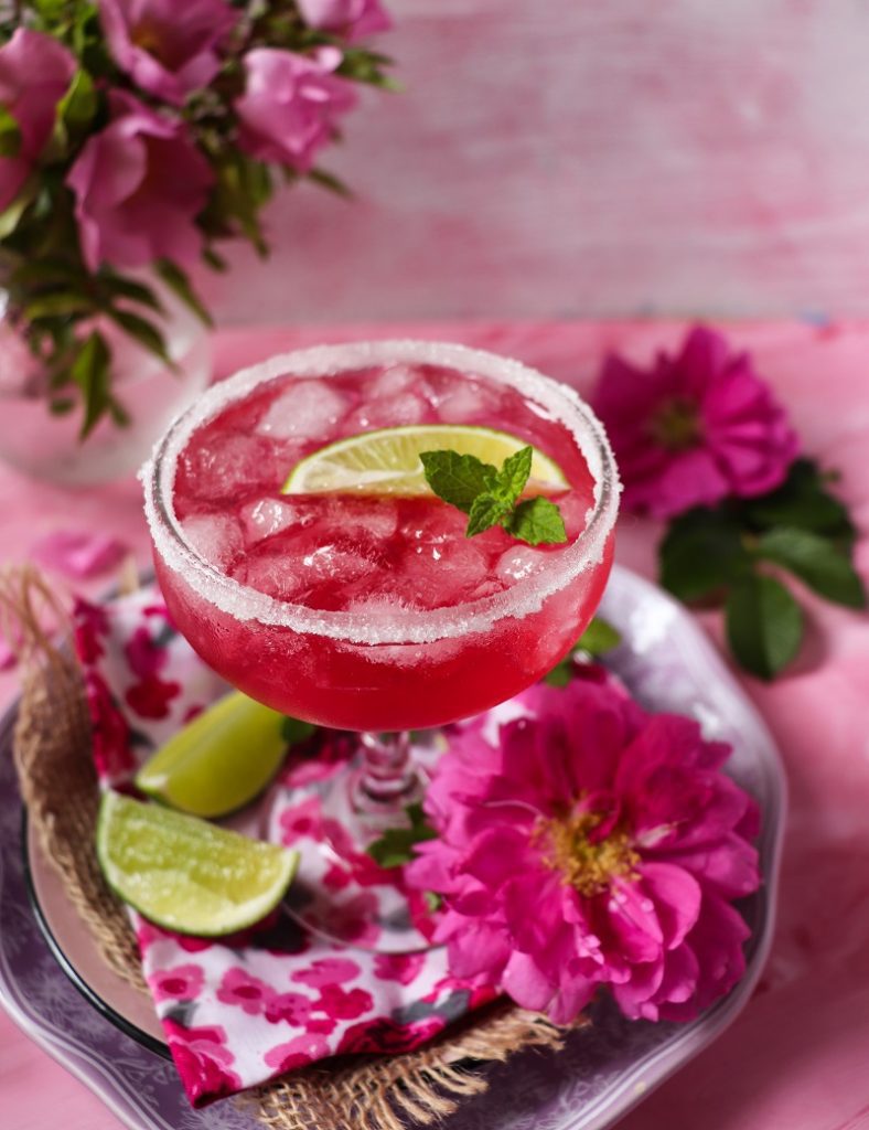 Rose Martini Vermouth Cocktail