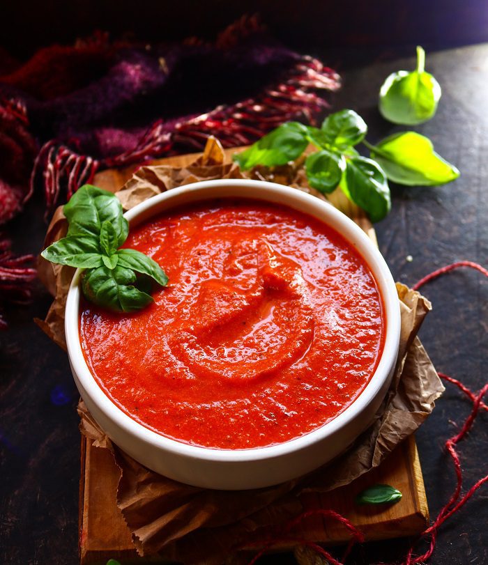 Smoked Cheddar Tomato Soup