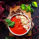 Smoked Cheddar Tomato Soup
