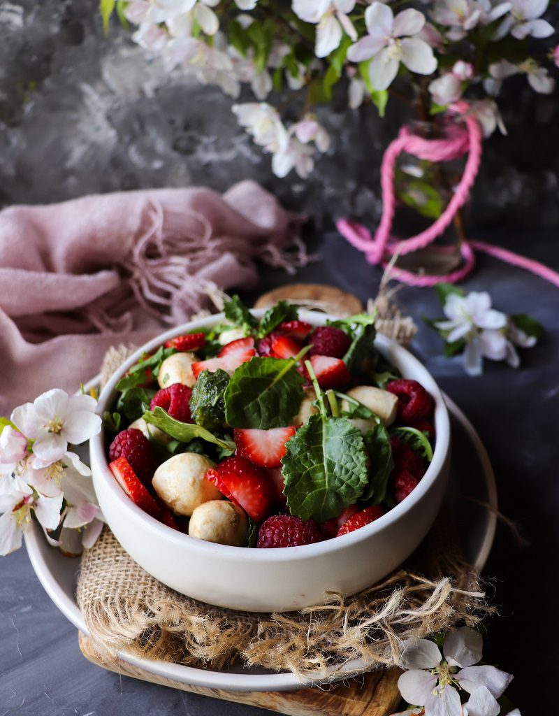 Strawberry Mozzarella Salad