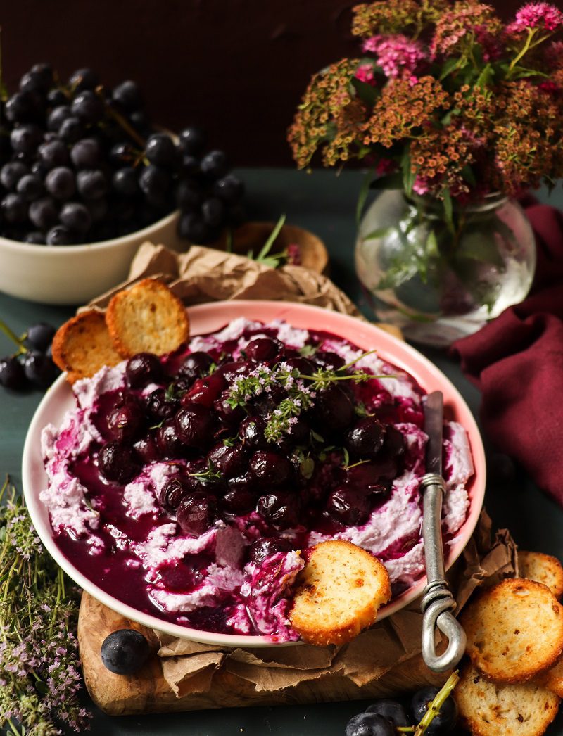 Coronation Grape Goat Cheese