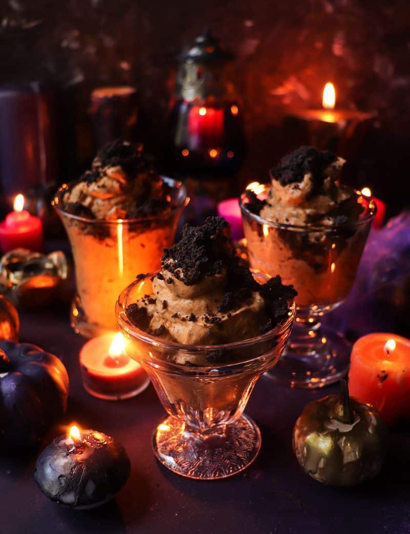 Easy Pumpkin Cookie Mousse