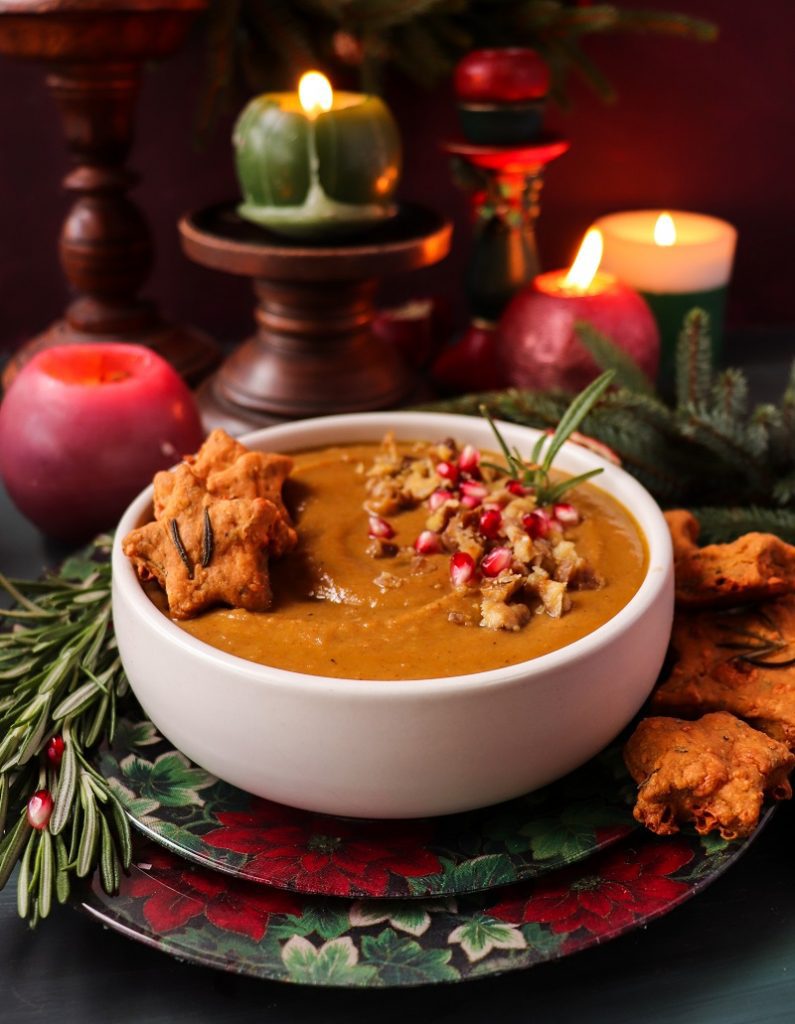 Chestnut Marsala Wine Soup