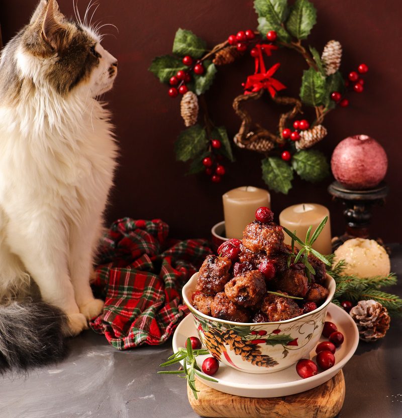 Christmas Veal Meatballs