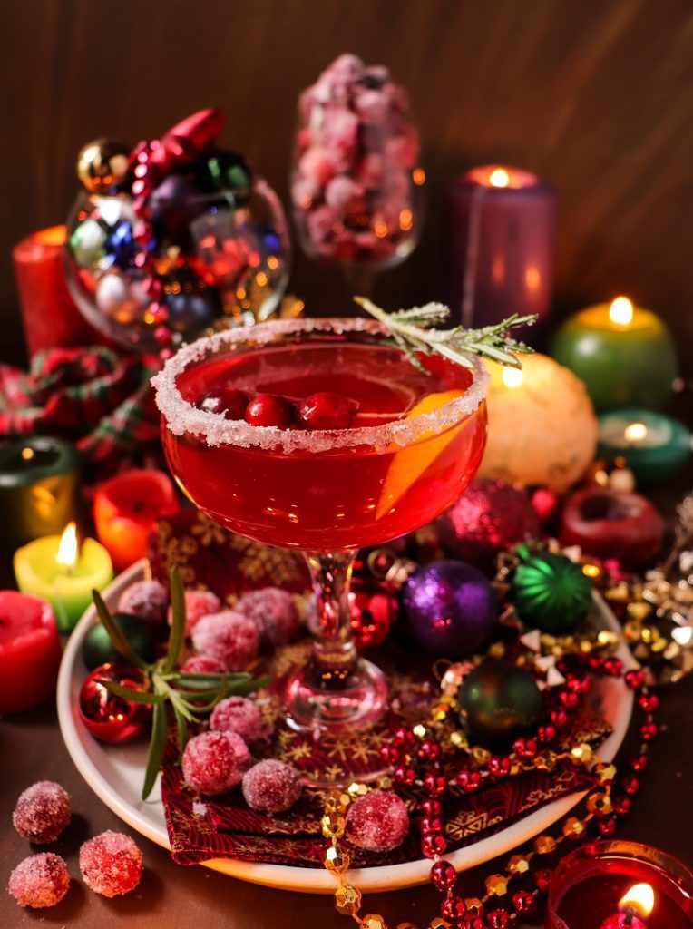 Festive Cranberry Orange Cocktail for the Holidays
