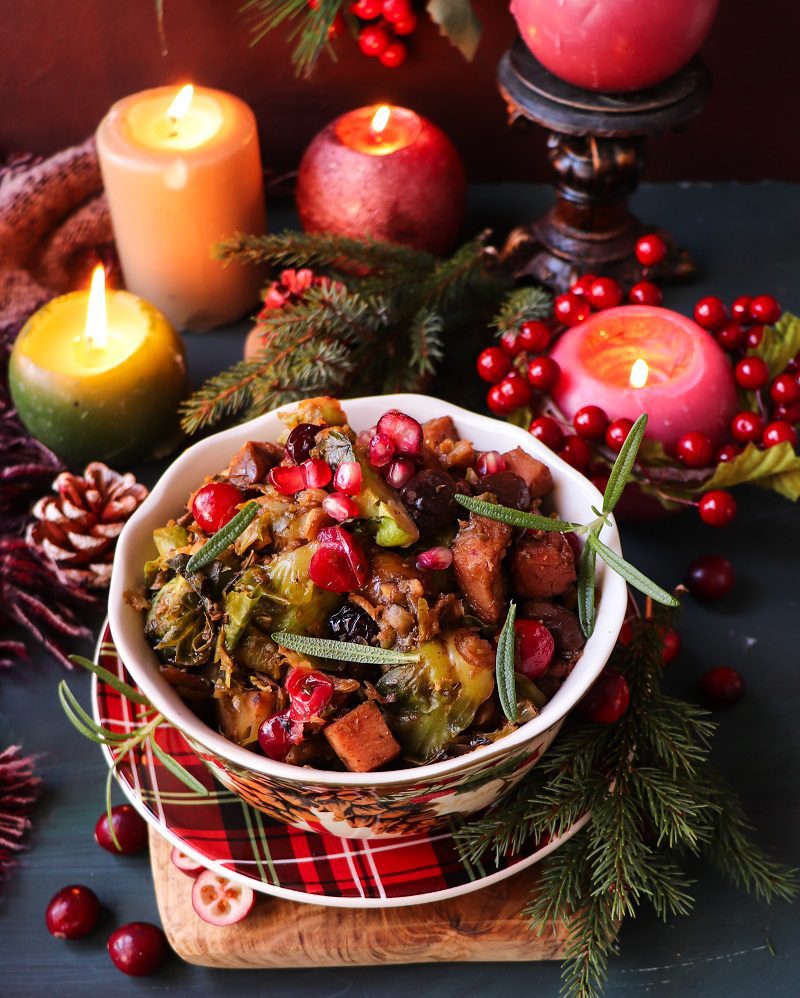 Festive Brussels Sprouts 