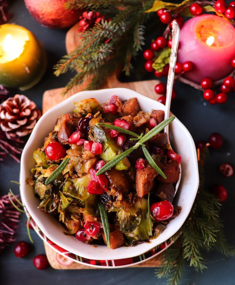 Festive Brussels Sprouts 