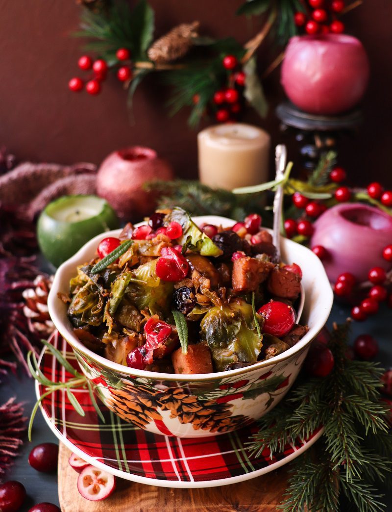 Festive Brussels Sprouts 