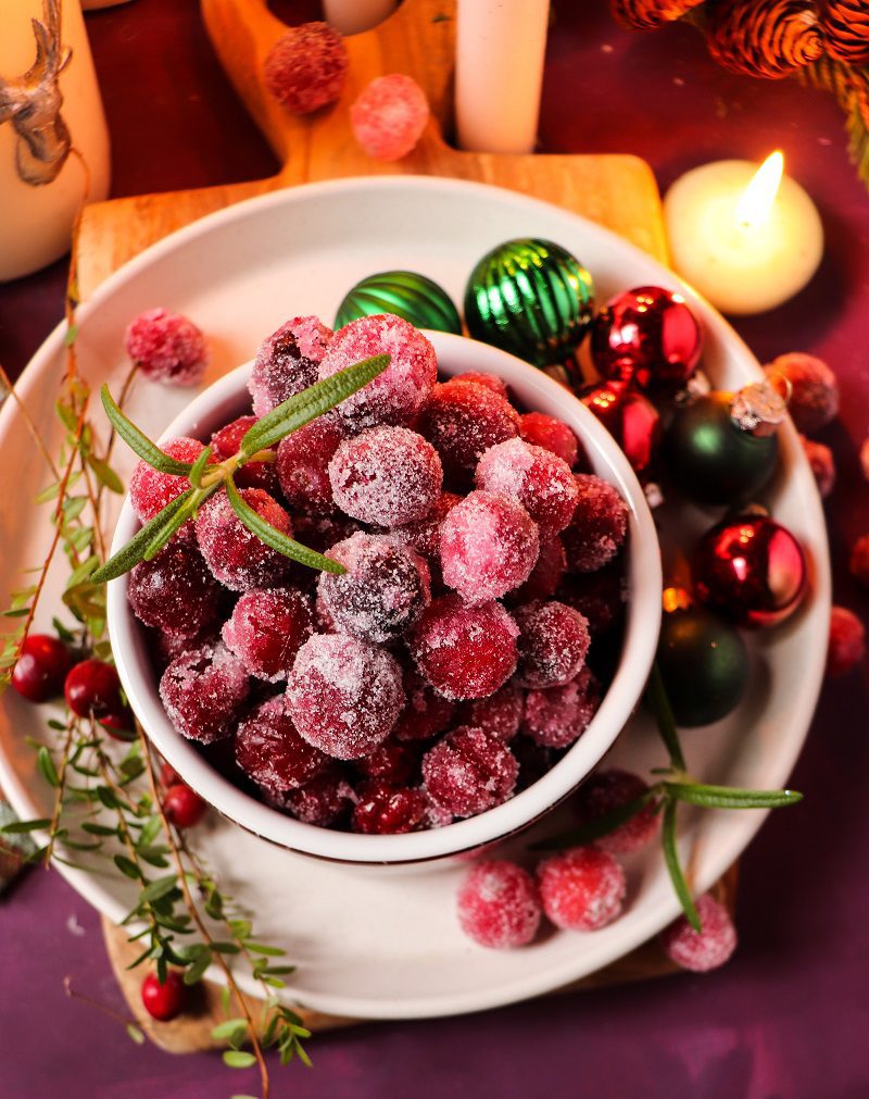 Sugared Cranberries