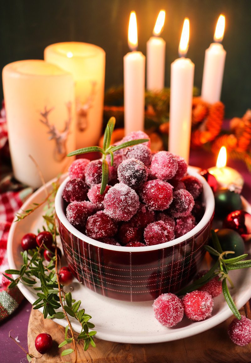 Sugared Cranberries