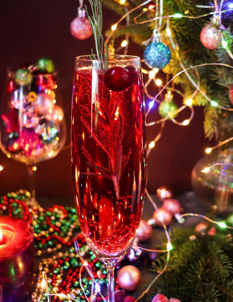 Cranberry Mimosa