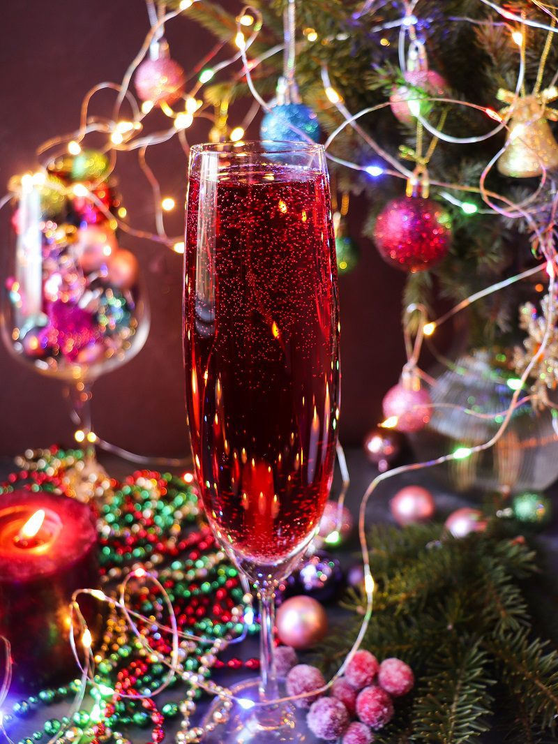 Cranberry Mimosa