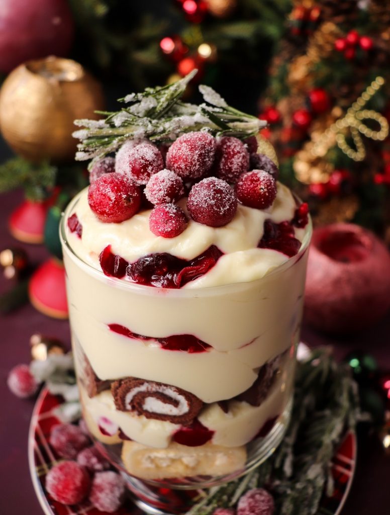 Festive Cranberry Trifle – An Easy Holiday Dessert