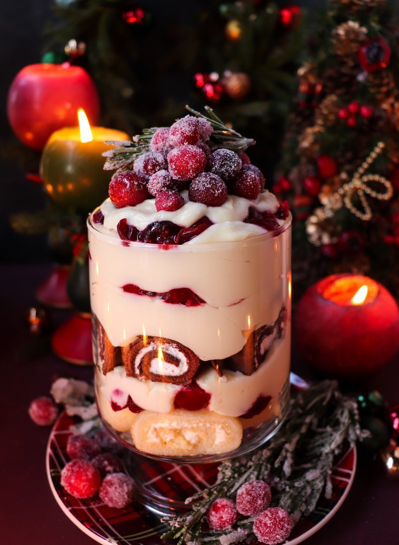 Festive Cranberry Trifle – An Easy Holiday Dessert