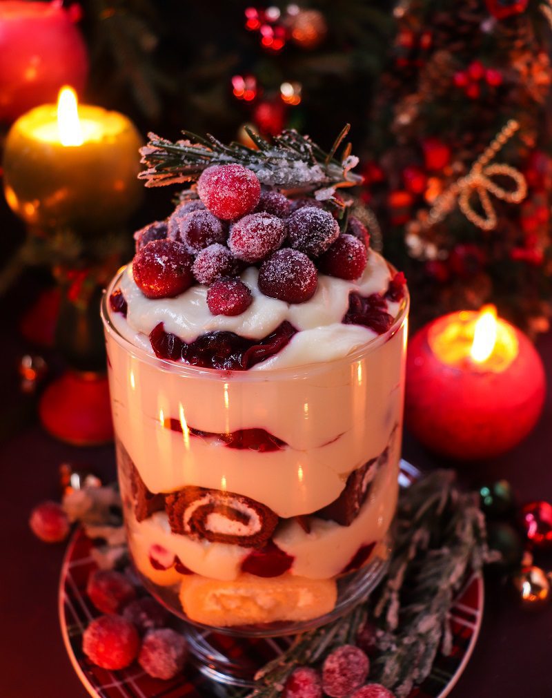 Cranberry Trifle