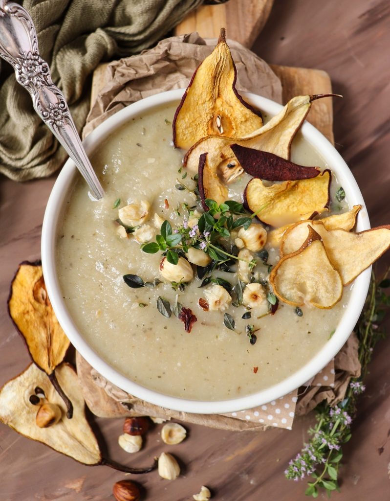 Celeriac Pear Soup