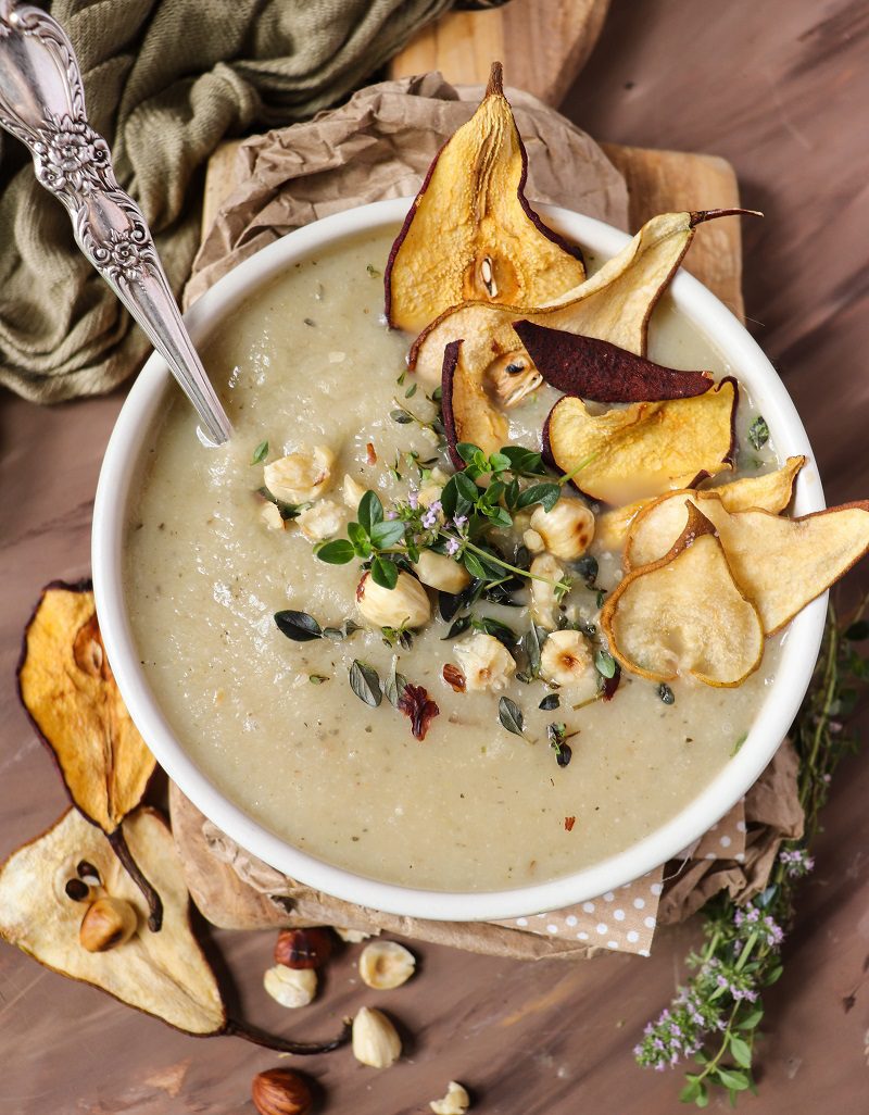 Celeriac Pear Soup