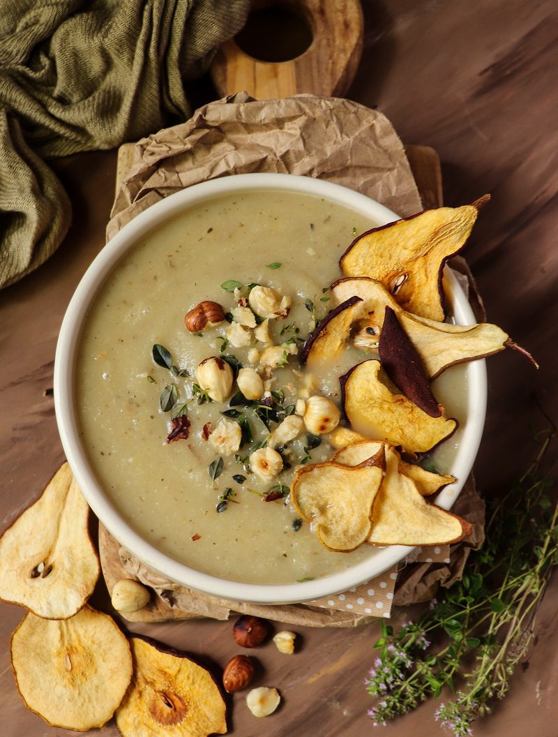 Celeriac Pear Soup