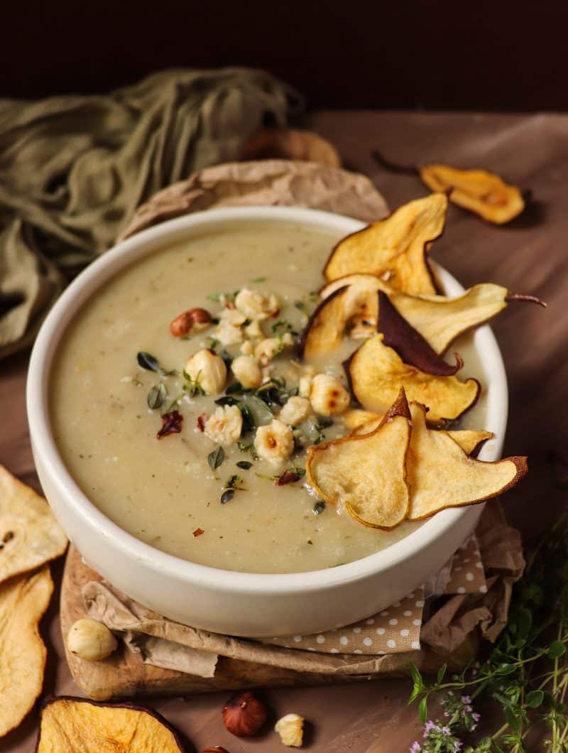 Celeriac Pear Soup