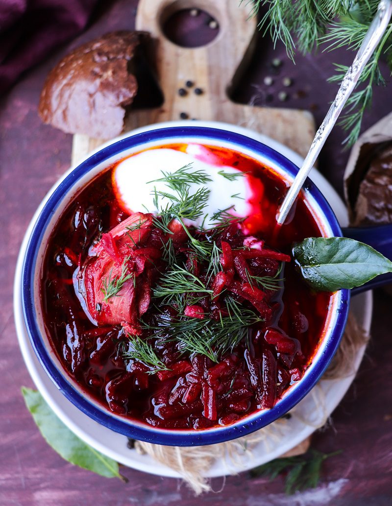 Chicken Borscht