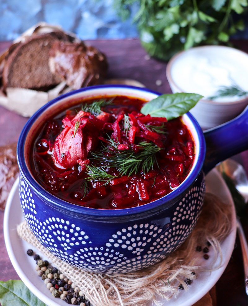 Chicken Borscht