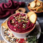 Beetroot Pine Nut Dip
