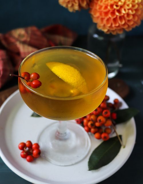 Maple Rum Cocktail