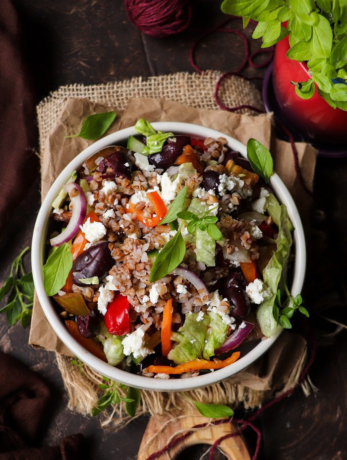 Mediterranean Buckwheat Salad