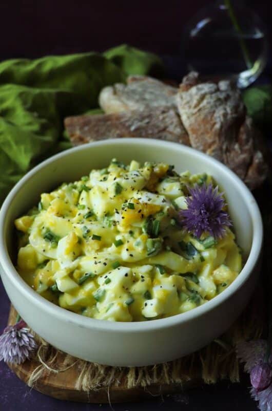 Egg Chive Salad