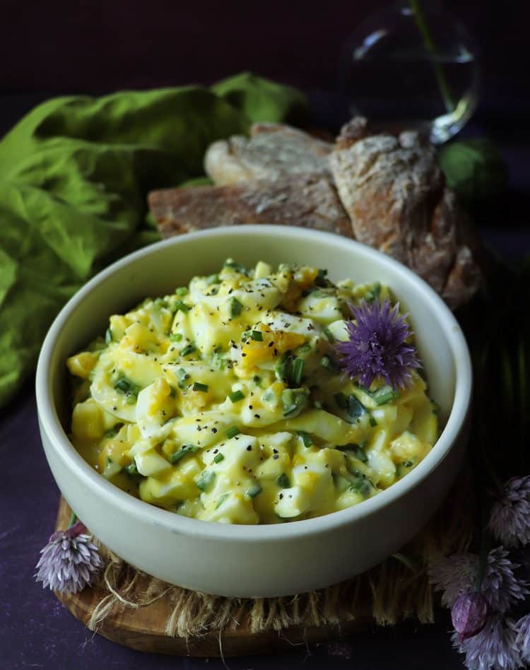 Egg Chive Salad