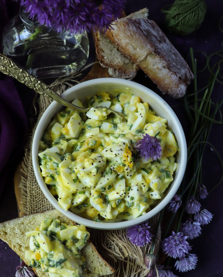 Egg Chive Salad