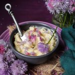 Compound Chive Blossom Butter
