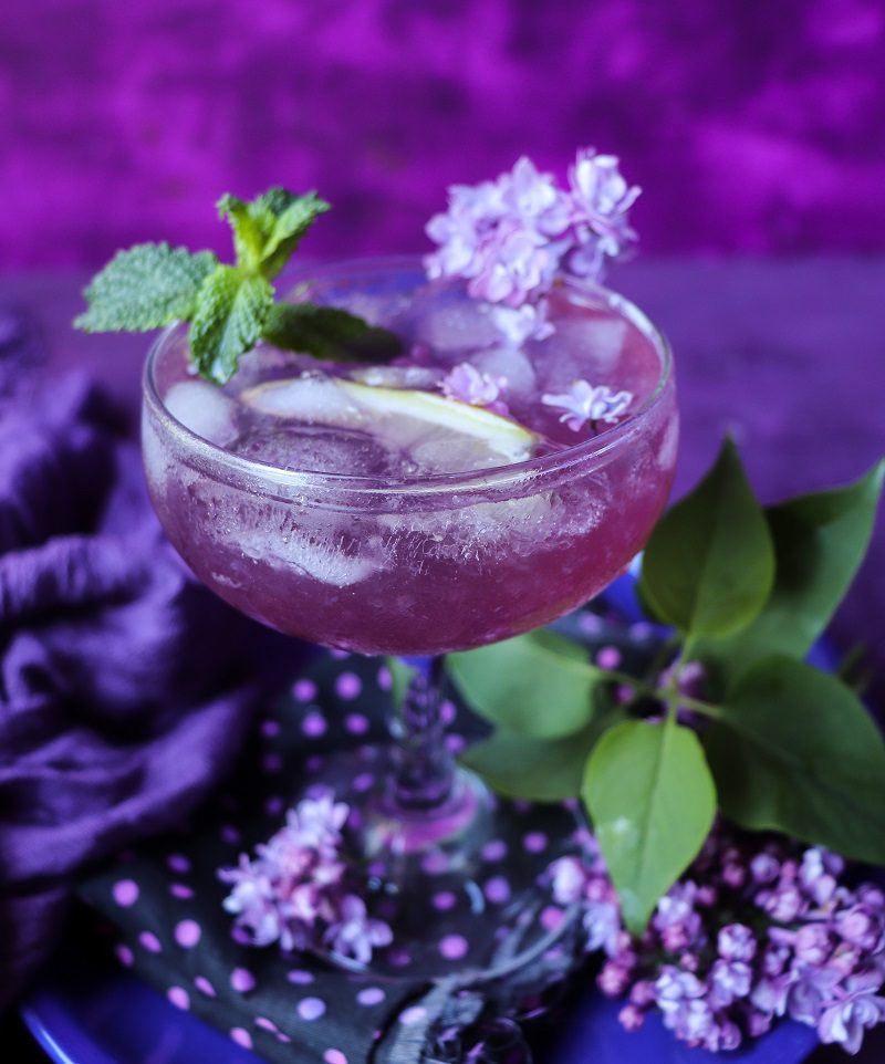 Lilac Empress 1908 Gin Cocktail
