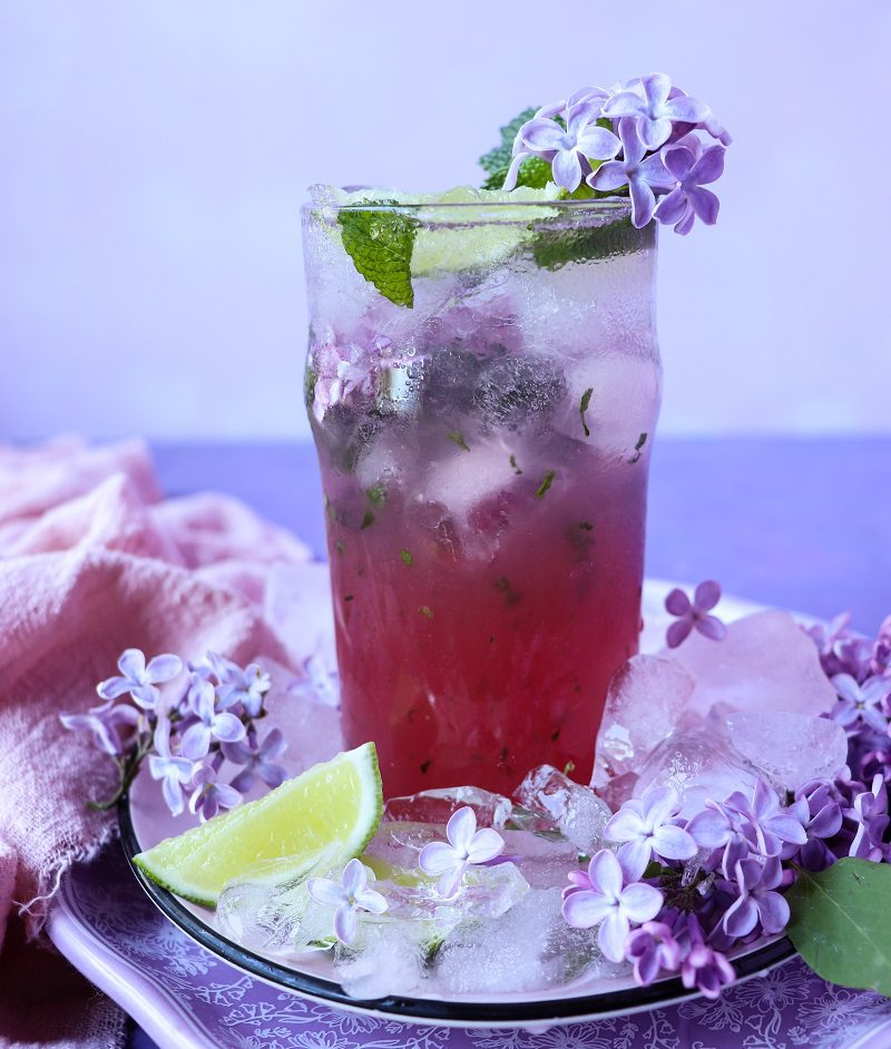 Lilac Mojito