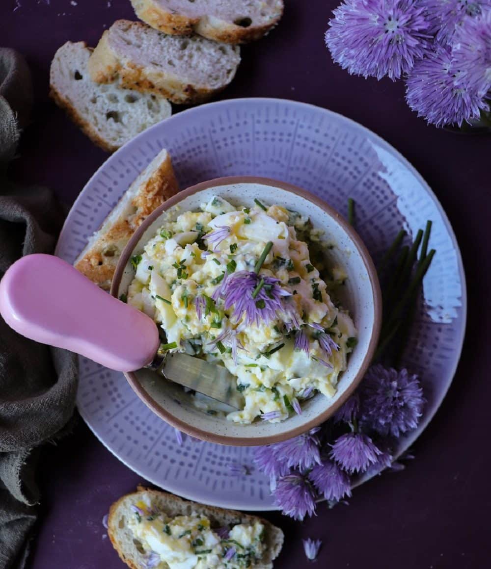 Egg Feta Salad