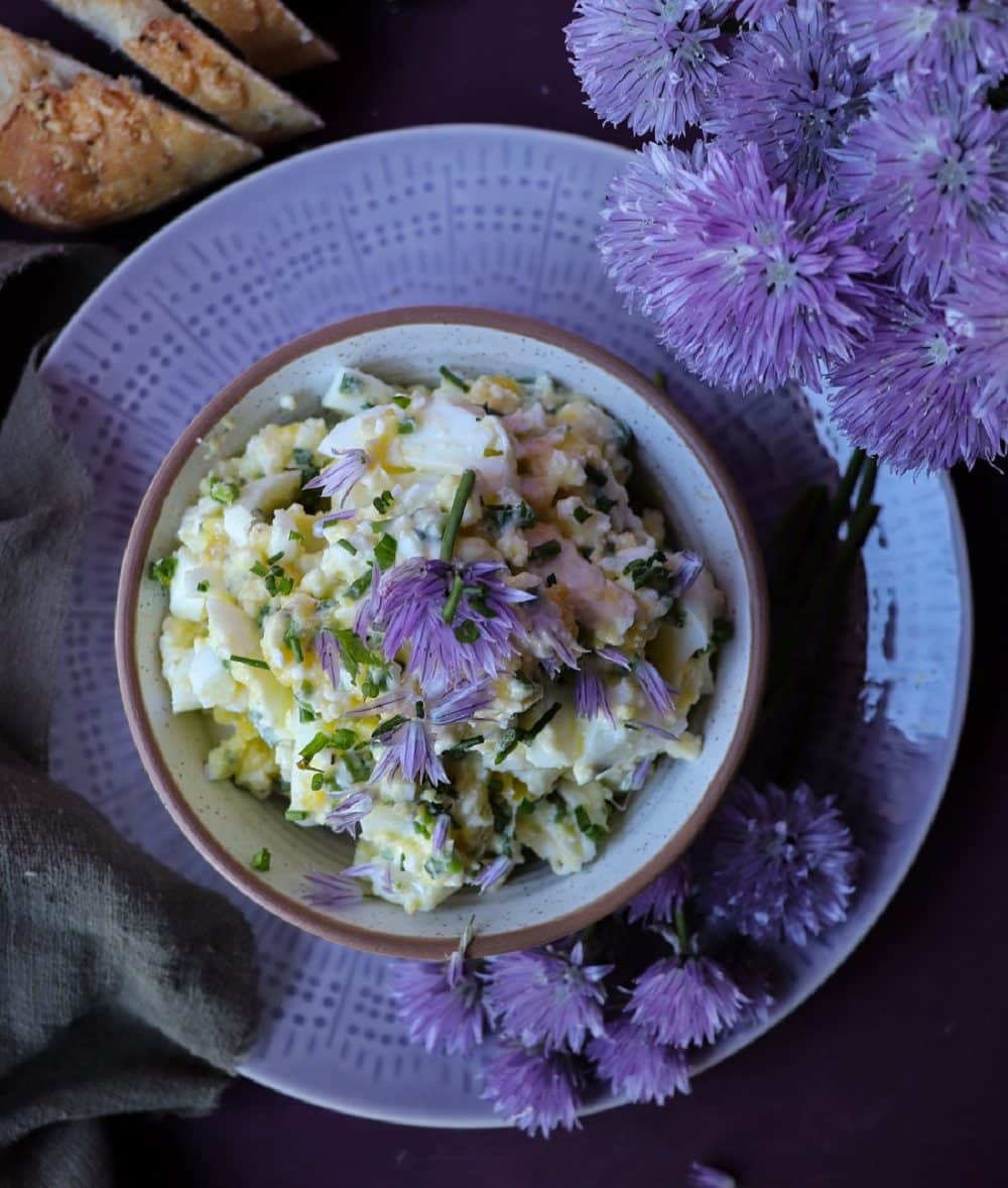 Egg Feta Salad