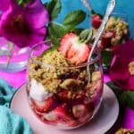 Strawberry Rose Trifle