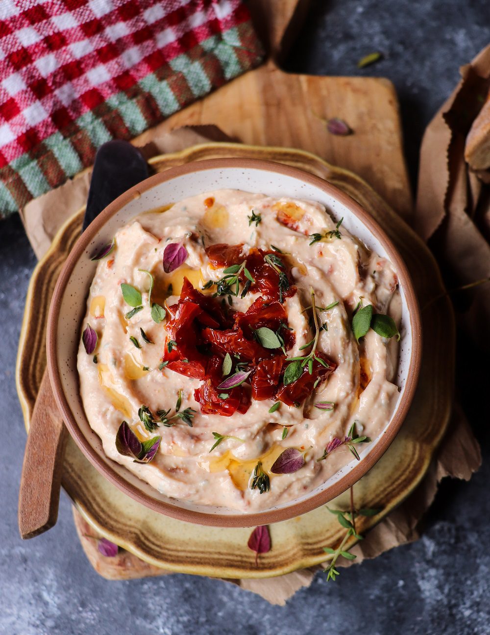Sun-Dried Tomato Feta Dip