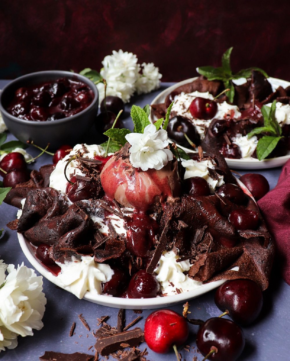 Black Forest Crêpes