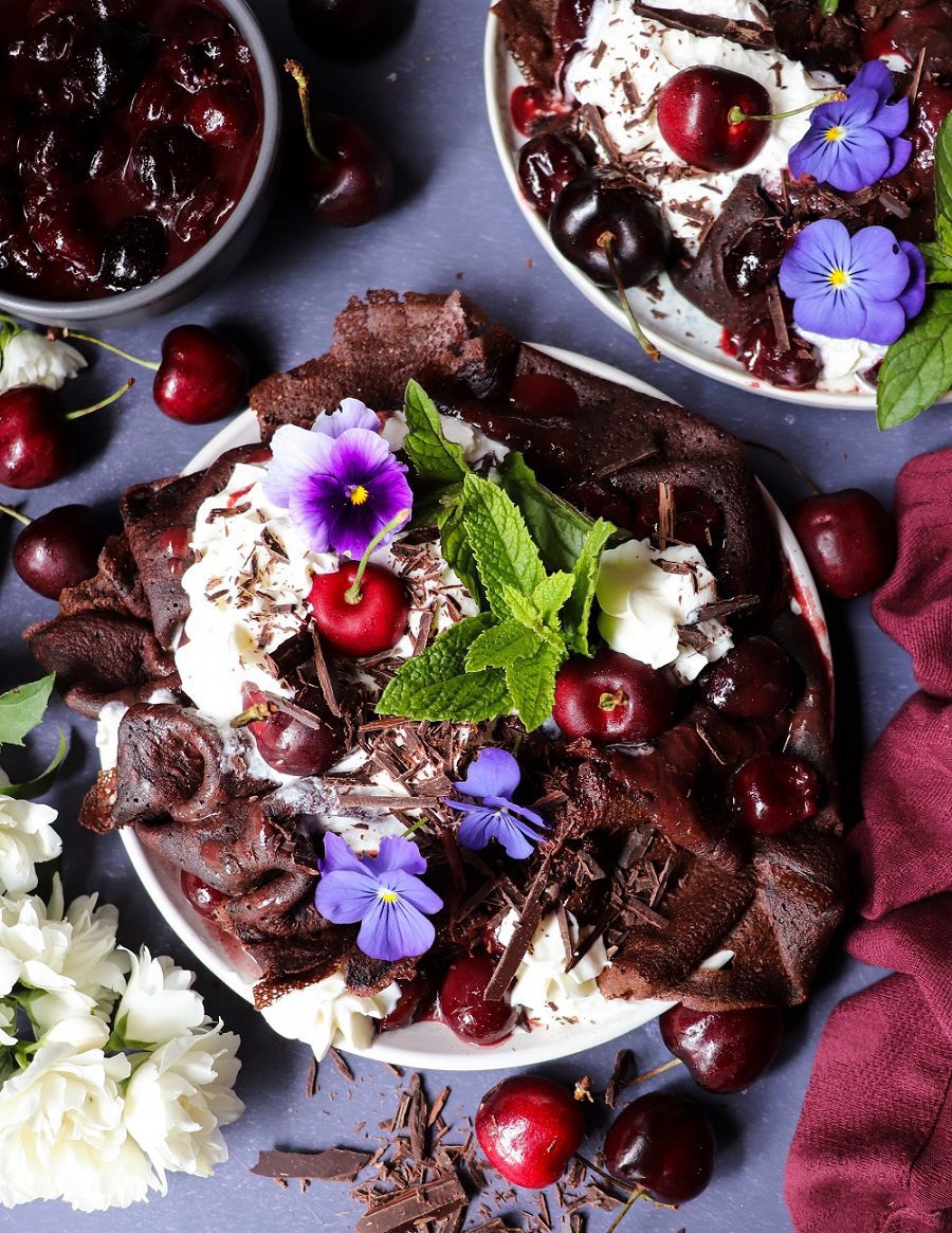 Black Forest Crêpes