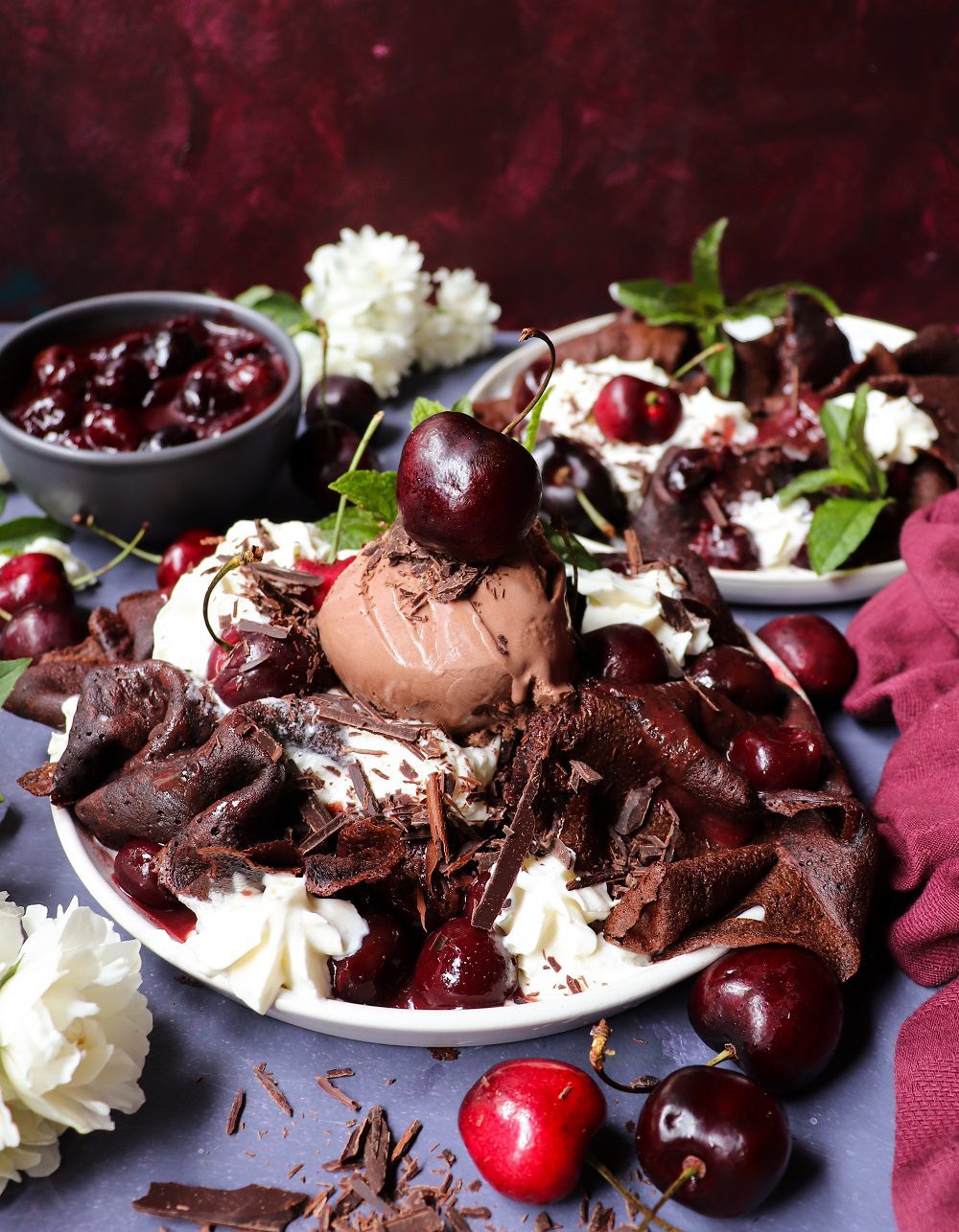 Black Forest Crêpes