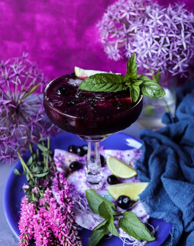 Blueberry Gin Cocktail