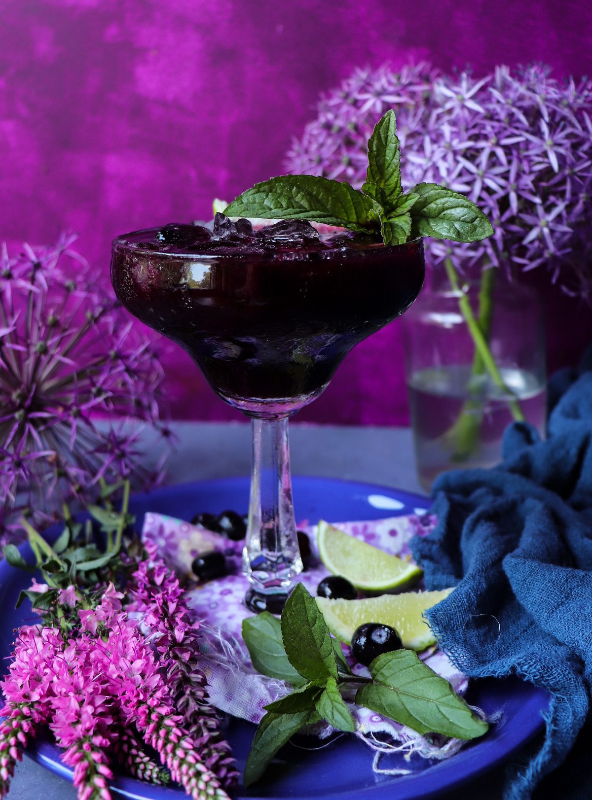 Blueberry Gin Cocktail