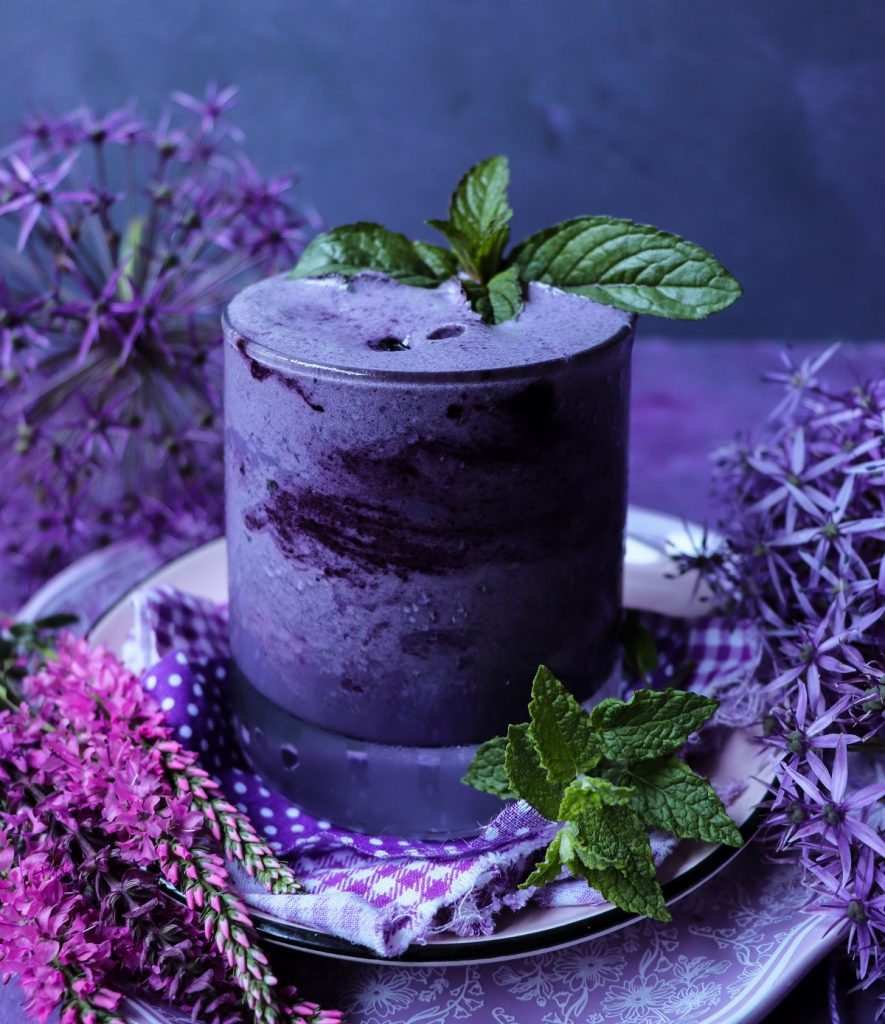 Blueberry Milkshake