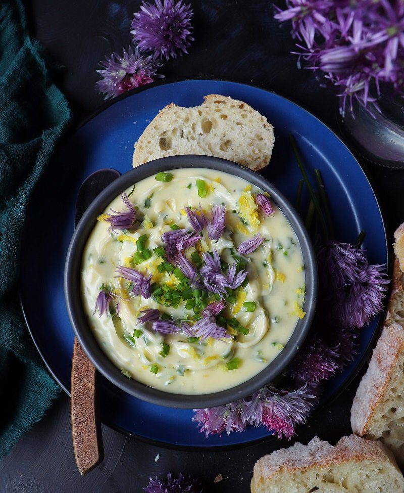 Lemon Chive Compound Butter 
