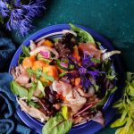 Papaya Prosciutto Salad