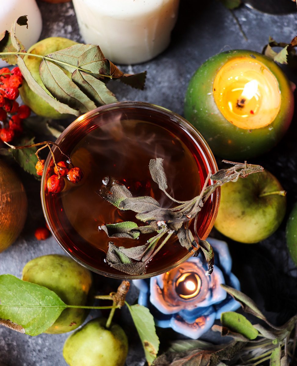 Apple Sage Cocktail