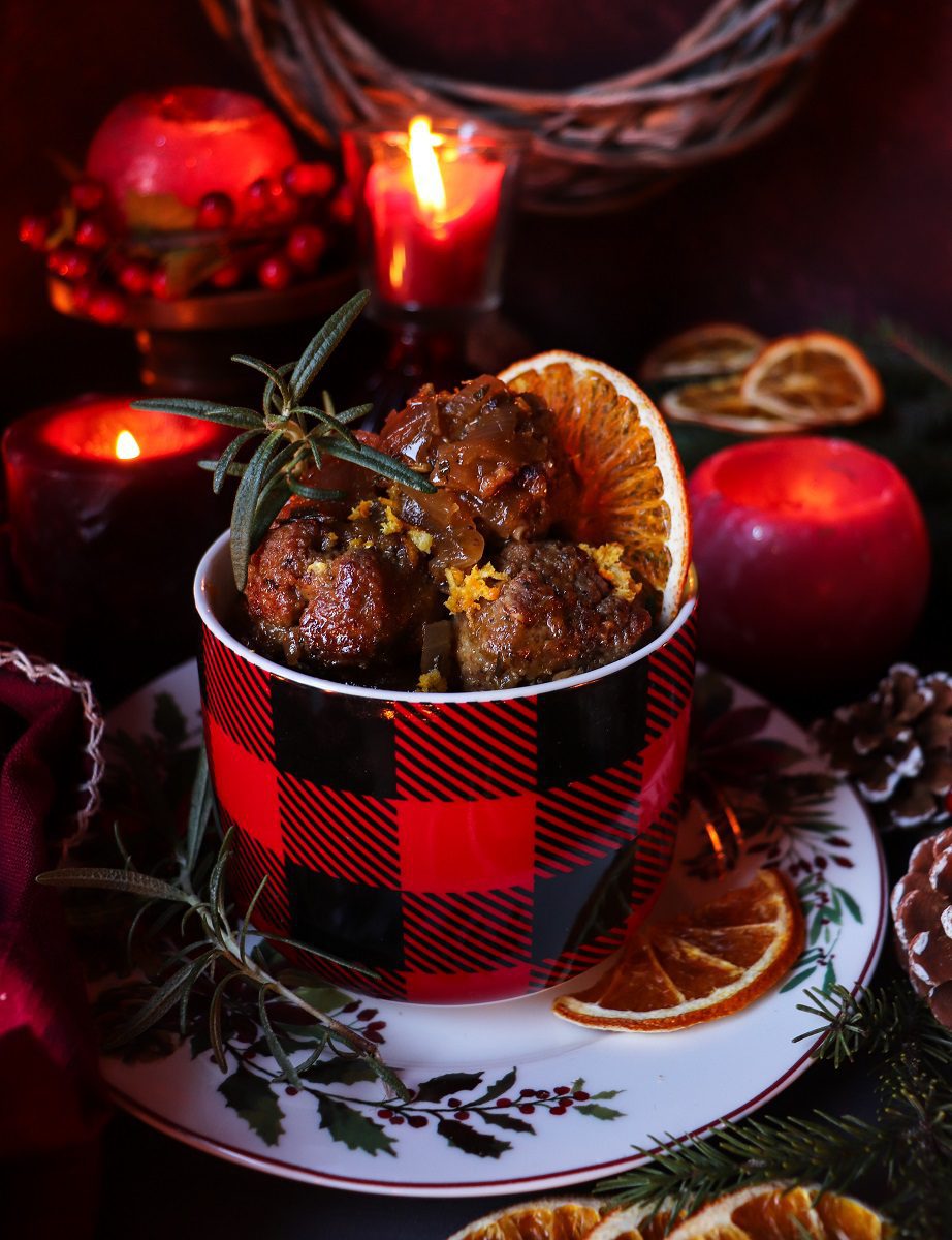 Orange Sauce Meatballs